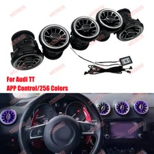 256 Colors APP Control Air Vent LED Ambient Light Decorative Lamp For Audi TT RS picture
