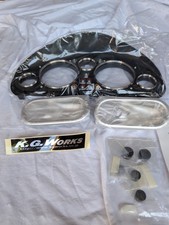 KG WORKS Independent Look Cluster Panel + Door Cups *KIT* Miata NA 90-97 JDM NOS picture