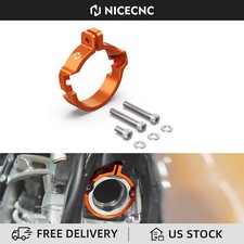 NICECNC Pipe Flange Guard Cover For KTM 250 300 XC SX 2023-2025 EXC XCW 2024-25 picture