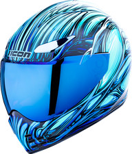 ICON - Domain Helmet Nouveau Blue Large | 0101-18533 picture