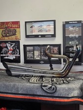 Vintage Hooker Exhaust For 84-99 Harley softail BAD BOY picture