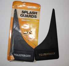 Vintage NOS Autobahn VW Volkswagen Mud Flaps Splash Guards pair, NEW, ZVW166119 picture