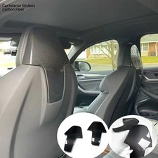 Dry Carbon Fiber Seat Back Headrest Cover For BMW M3 M4 M8 X3M X4M G80 G82 F91 picture