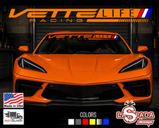 fit Chevrolet Corvette z06 c7 c8 c6 c5 zr1 grand sport windshield decal sticker picture