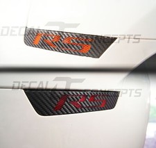 2010-2015 Camaro Side Marker RS Carbon Fiber Decal kit - Chevy cover sticker 4pc picture