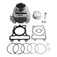 67mm Cylinder Jug Top End Piston Gaskets Kit for Yamaha YFM200 Moto 4 1985-89 A1 picture