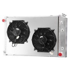 3 Row Radiator Shroud Fan fit 1973-91 Chevy C/K 10 20 30 GMC Jimmy 5.7L AT CC716 picture