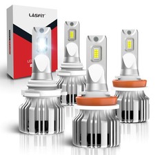 Lasfit H11 9005 LED Headlights Bulb High Low Beam Light 100W Super Bright Canbus picture