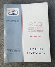 1967-1969 CESSNA 210 Centurion Series Parts Catalog Manual Original OEM picture