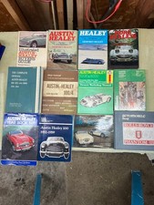 Lot of 12 Austin Healey Books and Shop Manuals picture