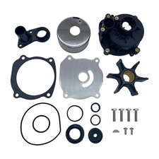 Water Pump Kit w Housing for Johnson Evinrude OMC 1976-78 85-235 HP V4 V6 395073 picture