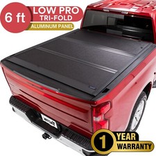 TACTIK 6 ft Ford Ranger 2019-2024 Aluminum Hard Panel Low Profile Tonneau Cover picture