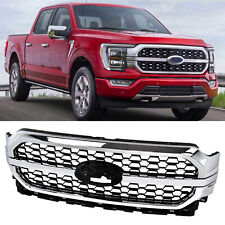 For 2021-2023 Ford F-150 Front Upper Bumper Grill Grille Honeycomb ML3Z-8200-JB picture