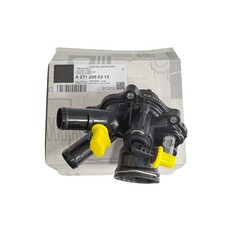 A2712000315 New OE Coolant Thermostat w/ Housing Seals For Benz M271 C250 SLK250 picture