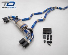 BMW M340i G20 LCI 2023+ B58 Titanium Valved Catback Exhaust w/ Carbon Tips picture
