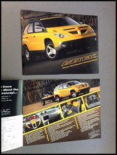 1999 2000 Pontiac Aztek Concept Car Original 1-page Car Sales Brochure Sheet picture