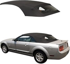 Ford Mustang Convertible Soft Top 2005-2014 Sailcloth Vinyl Heated Glass Window picture