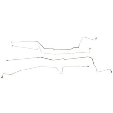 00-07 Ford Taurus Intermediate Brake Line Kit Rear Drum-DIN0003OM picture