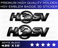 2X PREMIUM HOLDEN HSV Emblem Badge 3D Sticker For Trunk Tailgate PONTIAC GTO G8 picture