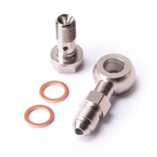 Banjo Bolt Kit Fit AUDI TT S3 1.8T 225HP K04-020 K04-023 2.5mm hole Oil Feed picture