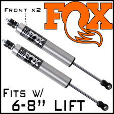 FOX 2.5 Performance HTO Front Shocks 2005-2026 Ford F-250 F-350 4WD w/6-8