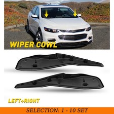 2-20X For Chevy Malibu 2016-25 Windshield Wiper Motor Cover Hood Cowl Trim Black picture