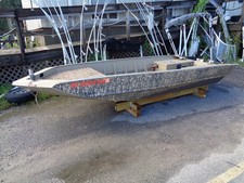 2003 TRACKER MARINE GRIZZLY 14' TILLER STEER ALUMINUM BOAT picture