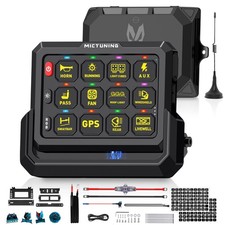 Wireless RGB 12 Gang Switch Panel LED Work Light Bar UTV for Can-Am Maverick X3 picture