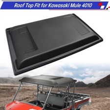 Black Hard Roof Top Compatible with Kawasaki Mule 4010/3010/2510/3000 1990-2022 picture