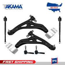 6pcs Front Lower Control arms+ Outer Inner Tie Rod ends for 17-20 Buick Envision picture