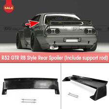 RB Style FRP Unpainted Rear Trunk Spoiler Wing - For Nissan Skyline R32 GTR picture