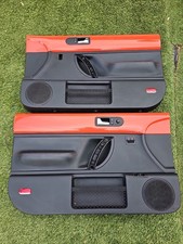 1998-2010 VW New Beetle Hardtop  Left & Right Door Panel ORANGE READ picture