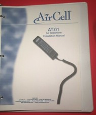 AirCell AT.01 Air Telephone Installation Manual picture