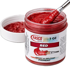Fasco Epoxies Red Pigment for Gelcoats and Epoxies (1 oz) picture