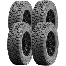 (QTY 4) 35x11.50R20LT Falken Wildpeak R/T 120R Load Range D Black Wall Tires picture