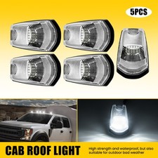 5X Clear Lens LED Cab Roof Marker Lights Fit Ford F250 F350 F450 F550 2017-2022 picture