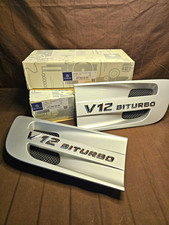Genuine Mercedes-Benz SL63 SL65 AMG Left & Right Fender Vent Trim Cover OEM Pair picture