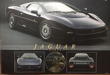 Jaguar XJ 220 Extremely Rare Car Poster Original 1993 Stunning Own It picture