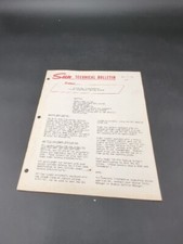 1974 Sun Technical Bulletin Testing Troubleshooting picture