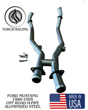 1986-1995 Mustang GT/LX/Cobra 2.5 Inch H-Pipe DIY INSTALL ***SHIPS TODAY *** picture