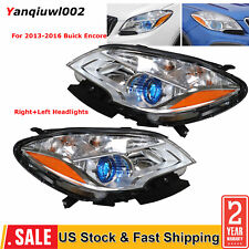 1 Pair For Buick Encore 2013 2014 2015 2016 Headlamp Halogen Headlights Assembly picture