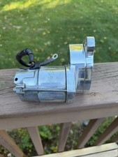 Spyke Super Torque Polished Billet Starter Hitachi Style Harley Big Twin FXR picture