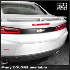 Chevrolet Camaro 2016-2023 Rear Deck Blackout Accent Decal (Choose Color) picture