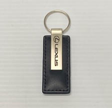LEXUS BLACK LEATHER KEY CHAIN picture
