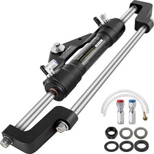 300HP Hydraulic Outboard Steering Cylinder Front Mount Teleflex Marine HC5358-3 picture