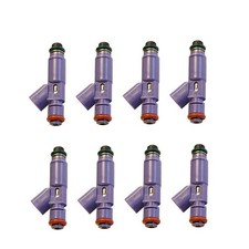 8PCS M-9593-LU24A Auto Fuel Injectors For Mustang GT 24 lb pound For Ford Racing picture