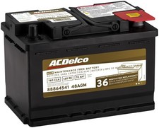 ACDelco Gold 48AGM (88864541) 36 Month Warranty AGM BCI Group 48 Battery picture