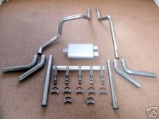 Dual Exhaust Kit 88-93 Chevy/GMC  Aluminized Truck    picture
