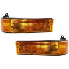 For 1989-1990 Ford Bronco II Pair Signal Lights Driver and Passenger picture