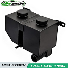 For 1987-1997 Ford F150 F250 Aluminum Radiator Coolant Overflow Fluid Tank picture